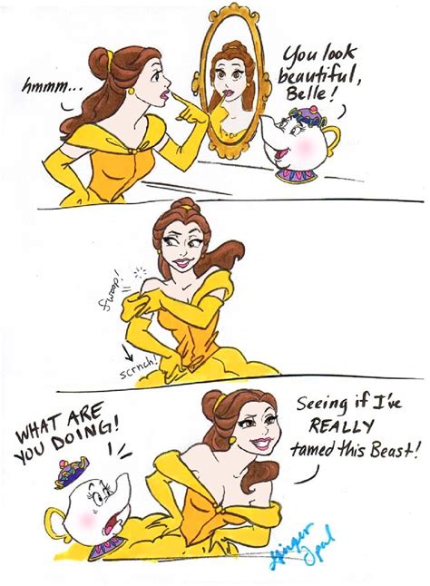 Belle S Comic Strip Getting Ready For The Dance Belle Fan Art