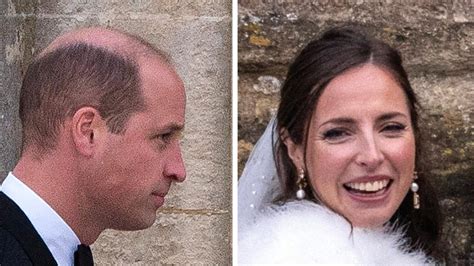 Prince William Attends Ex Rose Farquhars Wedding Without Kate