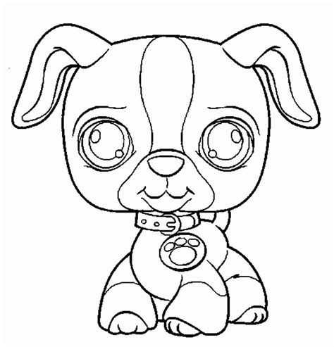 Print, color and enjoy these dog coloring pages! Littlest Pet Shop Dog Coloring Pages at GetColorings.com ...