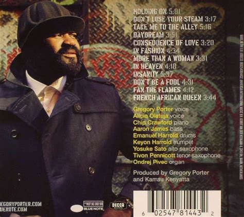 Gregory Porter Take Me To The Alley - PORTER, Gregory - Take Me To The Alley - CD | eBay