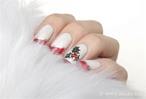 Mistletoe Nails For Christmas 2012 Maris Nail Polish Blog