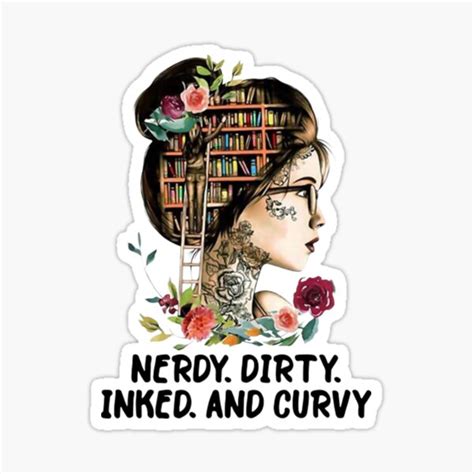 Nerdy Dirty Inked And Curvy T Shirtnerdy Dirty Inked And Curvy