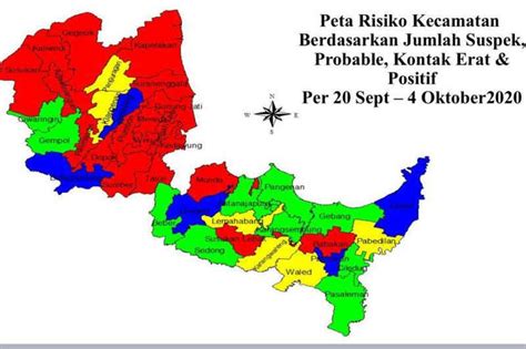 Peta indonesia, provinsi dki jakarta ( kota administrasi, kabupaten administrasi, kecamatan & kelurahan ). 10 kecamatan di Kabupaten Cirebon masuk zona hijau - ANTARA News Jawa Barat
