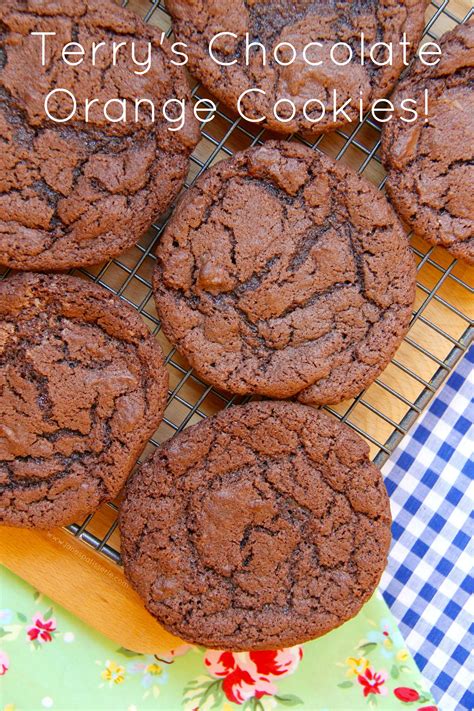 terry s chocolate orange cookies delicious moist and crunchy cookies full to the brim with chunk