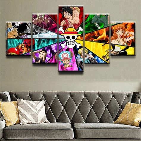 Pictures Painting Hd Print Wall Art Modular Poster 5 Panel