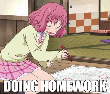 Homework Anime Amino