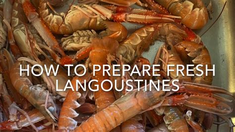 How To Prepare Langoustines Langoustines With Watercress And Pastis