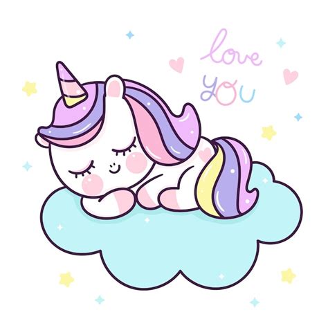 Como Dibujar Una Nube Unicornio Kawaii Dibujos Faciles How To Draw Images