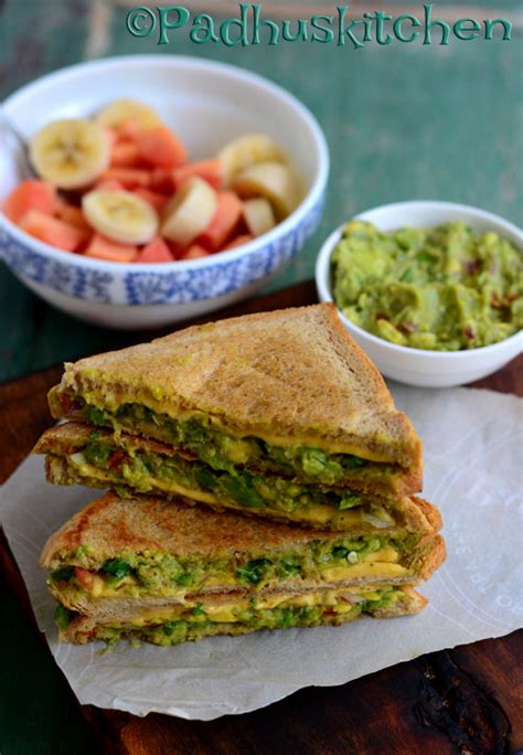 Avocado Sandwich Recipe Vegetarian Avocado Sandwich Toast Indian Style