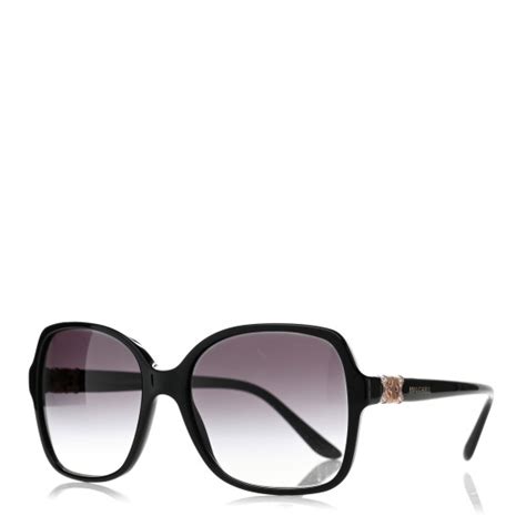 Bulgari Oversized Sunglasses 8164 B Black 1194844 Fashionphile