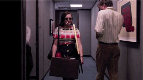 …and now look at this kween peggy olson truly started from the bottom and now she s here