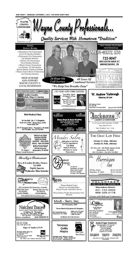 Wayne County News 09-01-10 by Chester County Independent - Issuu