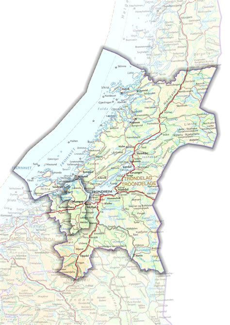 Orkland er en kommune i trøndelag. Kart Trøndelag