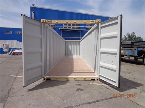 40 Open Top Standart Iso Shipping Container