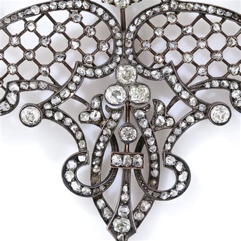 Extravagant Late Victorian Diamond Necklace At 1stdibs
