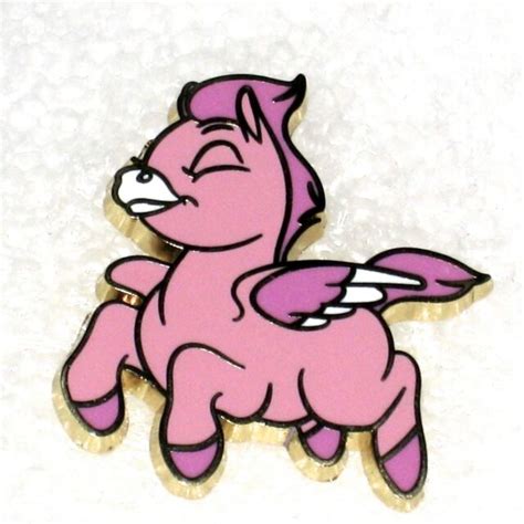 Rare Disney Pin Classic Fantasia Baby Pegasus Flying Horse Pastoral