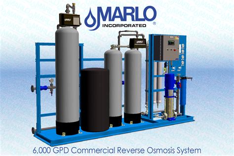 6000 Gpd Commercial Reverse Osmosis System Marlo