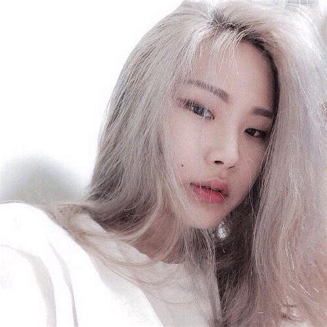 Aesthetic Asia Asian Girl Beautiful Beauty Blond Hair Eyes
