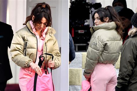 Michelle Keegan Pretty In Pink In A Fluffy Tracksuit As She Returns To