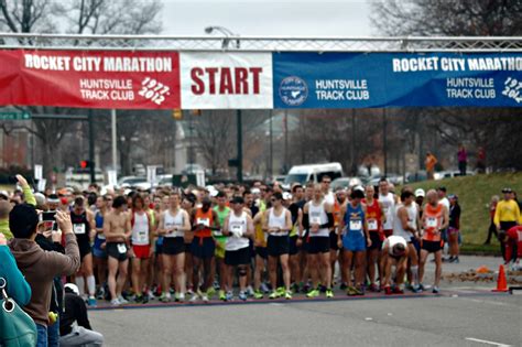 Mommy Miles Rocket City Marathon The Start Line