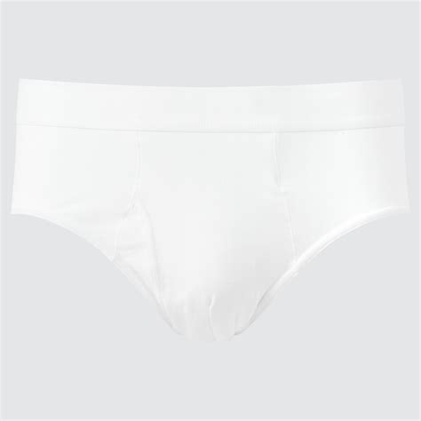 Uniqlo Mens Underwear Supima Cotton Briefs White Moticommodity