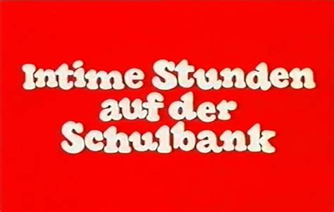 Intime Stunden Auf Der Schulbank 1981