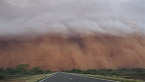 Video Massive Mad Max Dust Storm Engulfs Motorists