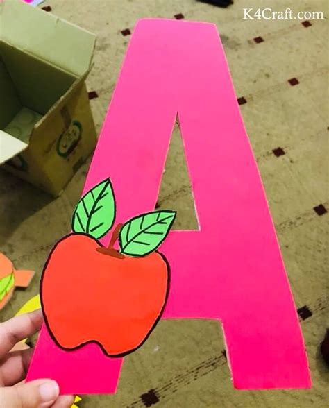 26 Super Easy Alphabet Crafts From A To Z K4 Craft