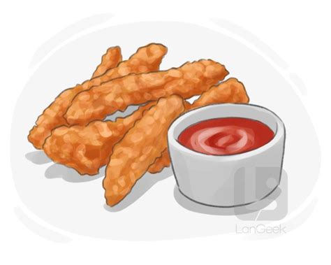 Definition And Meaning Of Chicken Finger Langeek