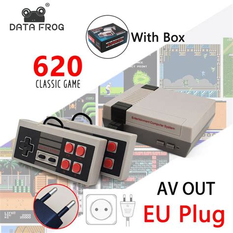 เกมคอนโซล：builtin 620 Games Mini Tv Game Console 8 Bit Retro Classic
