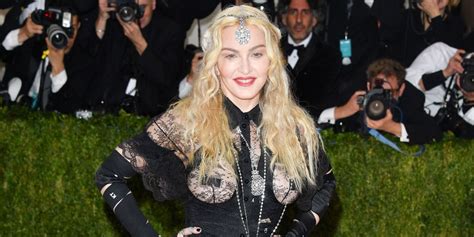Madonna Defends Revealing Met Ball Outfit Madonna In Givenchy At Met Gala 2016