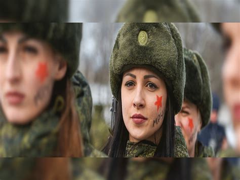 Russia organized a beauty contest for its women soldiers Amidst the war