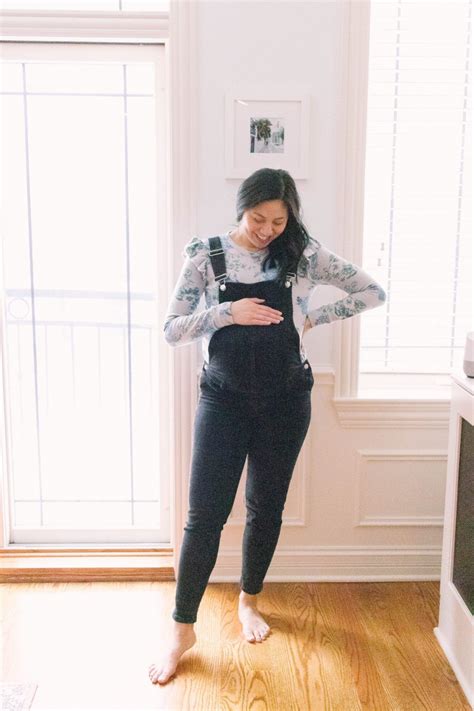 How To Style Maternity Overalls Rds Obsessions In 2021 Comfortable