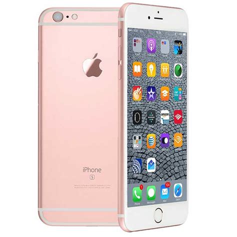 Back to mobile cell phones. New Apple iPhone 6S Plus Rose Gold Unlocked Phone for AT&T ...