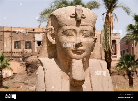 Luxor Temple Egypt Was The House Of Amon Ra Stock Photo Alamy