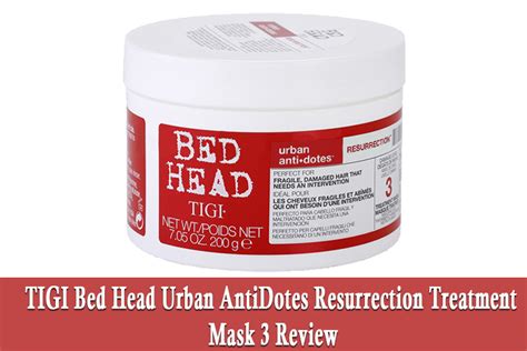 TIGI Bed Head Urban AntiDotes Resurrection Treatment Mask 3 Review