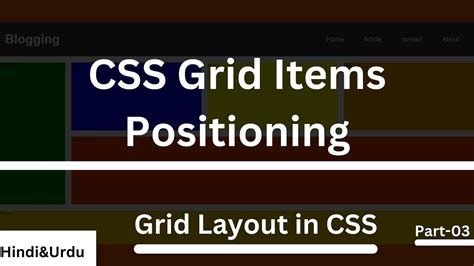Learn How To Easily Position Items With Css Grid Master Css Grid