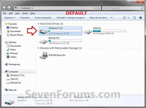 Drive Icon Change Windows 7 Help Forums