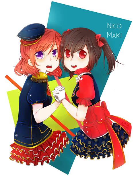 Nico And Maki By Nerah Chan On Deviantart