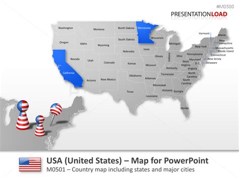 26 Powerpoint Map Of The United States Online Map Around The World