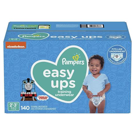 Pampers Pampers Easy Ups Training Underwear For Boys 2t 3t 16 34 Lb