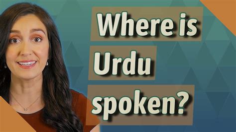 Where Is Urdu Spoken Youtube