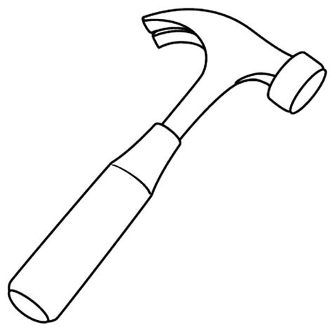 Hammer Coloring Download Hammer Coloring For Free 2019