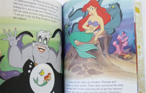 Walt Disney S The Little Mermaid A Little Golden Book Etsy