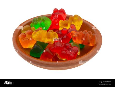White Background Gummi Bears High Resolution Stock Photography And