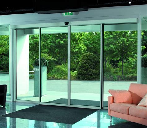 Suitable for steel or timber doors. Automatic Sliding Door | Crystall Door Systems LLC ...