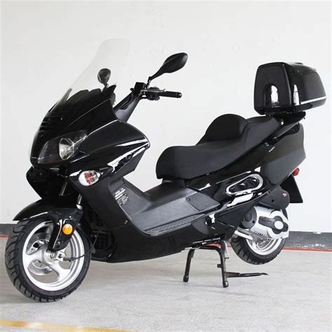300cc Scooter Touring Stg Black With 13 Inch Aluminum Wheel Highway