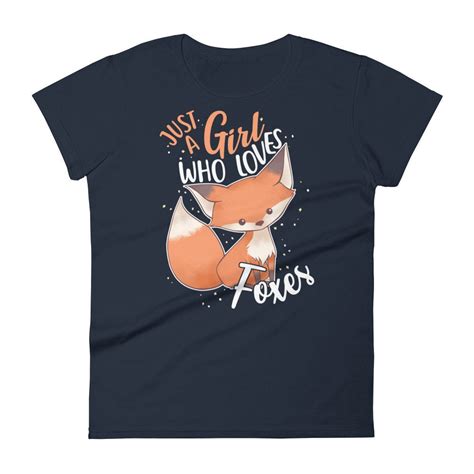 Funny Fox Shirt Women Men Fox Lover T Cute Fox T Shirt Etsy