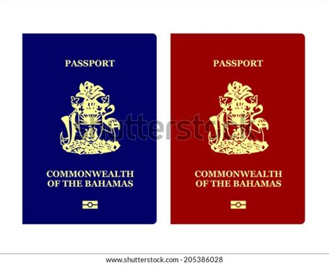Bahamian Passport Stock Vector Royalty Free 205386028 Shutterstock