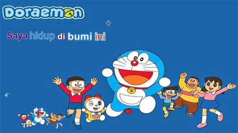 Doraemon Song Ending Vesrion Indonesia Lyric Youtube